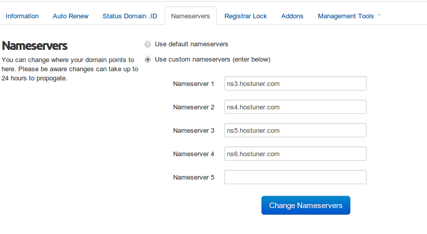 Blogger custom domain
